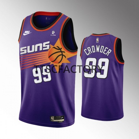 Maillot Basket Phoenix Suns Jae Crowder 99 Nike 2022-23 Classic Edition Violet Swingman - Homme